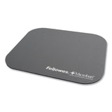 Fellowes® Mouse Pad with Microban Protection, 9 x 8, Graphite (FEL5934001) Each