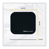 Fellowes® Mouse Pad with Microban Protection, 9 x 8, Black (FEL5933901) Each