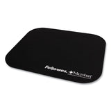 Fellowes® Mouse Pad with Microban Protection, 9 x 8, Black (FEL5933901) Each