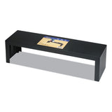 Fellowes® Designer Suites Shelf, 30 lb Capacity, 26 x 7 x 6.75, Black Pearl (FEL8038801) Each