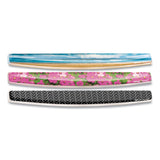 Fellowes® Photo Gel Keyboard Wrist Rest with Microban Protection, 18.56 x 2.31, Pink Flowers Design (FEL9179101) Each