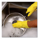 Boardwalk® Stainless Steel Scrubber, Large Size, 2.5 x 2.75, Steel Gray, 12/Carton (BWK50) Carton of 12