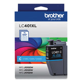 Brother LC401XLCS High-Yield Ink, 500 Page-Yield, Cyan (BRTLC401XLCS) Each