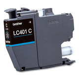 Brother LC401CS Ink, 200-Page-Yield, Cyan (BRTLC401CS) Each