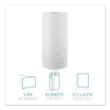 Windsoft® Kitchen Roll Towels, 2-Ply, 11 x 8.5, White, 85/Roll (WIN122085RL) 1 Roll
