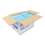 AmerCareRoyal® Baby Wipes Tub, Unscented, White, 80/Tub, 12 Tubs/Carton (RPPRPBWU80) 12 Packs of 80