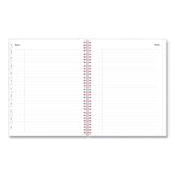 Blue Sky® Joselyn Weekly/Monthly Planner, Floral Artwork, 11 x 8.5, Pink/Peach/Black Cover, 12-Month (Jan to Dec): 2026 (BLS110394) Each