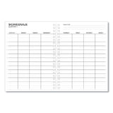 Universal® Weekly Planner, 11 x 8, Black Cover, 14-Month: Dec 2025 to Jan 2027 (UNV71000) Each