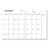 Universal® Weekly Planner, 11 x 8, Black Cover, 14-Month: Dec 2025 to Jan 2027 (UNV71000) Each