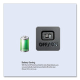 Adesso iMouse S50 Wireless Mini Mouse, 2.4 GHz Frequency/33 ft Wireless Range, Left/Right Hand Use, Blue (ADEIMOUSES50L) Each