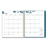 Blue Sky® Bakah Blue Weekly/Monthly Planner, Floral Artwork, 11 x 8.5, Blue/White Cover, 12-Month (Jan to Dec): 2026 (BLS137261) Each