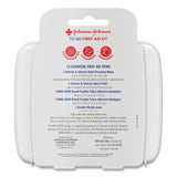 Johnson & Johnson® Red Cross® Mini First Aid To Go Kit, 12 Pieces, Plastic Case (JOJ8295) Each