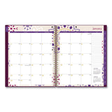 Blue Sky® Gili Weekly/Monthly Planner, Jewel Tone Artwork, 11 x 8.5, Plum Cover, 12-Month (Jan to Dec): 2026 (BLS117889) Each