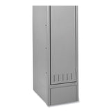 Tennsco Three Wide Closed Locker Base, 36w x 18d x 6h, Sand (TNNCLB3618SD) Each