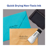 Carter's™ Neat-Flo Stamp Pad Inker, 2 oz Bottle, Black (AVE21448) Each