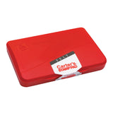 Carter's™ Pre-Inked Felt Stamp Pad, 4.25" x 2.75", Red (AVE21071) Each