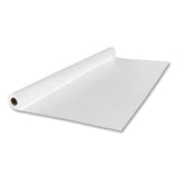 Tablemate® Linen-Soft Non-Woven Polyester Banquet Roll, Cut-To-Fit, 40" x 50 ft, White (TBLLS4050WH) Each