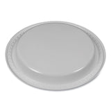 Tablemate® Plastic Dinnerware, Plates, 9" dia, White, 500/Carton (TBL9644WH) Case of 500