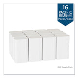 Georgia Pacific® Professional Pacific Blue Select Folded Paper Towels, 1-Ply, 9.2 x 9.4, White, 250/Pack, 16 Packs/Carton (GPC20389) Case of 4000