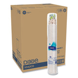 Dixie® PerfecTouch Paper Hot Cups, 12 oz, Coffee Haze Design, 50/Sleeve, 20 Sleeves/Carton (DXE5342CD) Case of 1000