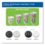 Dixie® PerfecTouch Paper Hot Cups, 16 oz, Coffee Haze Design, 50/Sleeve, 20 Sleeves/Carton (DXE5356CDCT) Case of 1000