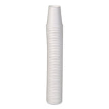 Dixie® Paper Hot Cups, 10 oz, White, 50/Sleeve, 20 Sleeves/Carton (DXE2340W) Case of 1000