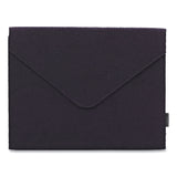 Smead™ Soft Touch Cloth Expanding Files, 2" Expansion, 1 Section, Snap Closure, Letter Size, Dark Blue (SMD70922) Each