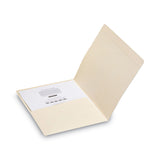 Smead™ Top Tab File Folders with Inside Pocket, Straight Tabs, Letter Size, Manila, 50/Box (SMD10315) Box of 50