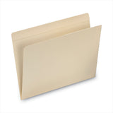 Smead™ Top Tab File Folders with Inside Pocket, Straight Tabs, Letter Size, Manila, 50/Box (SMD10315) Box of 50