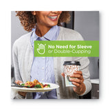 Dixie® PerfecTouch Paper Hot Cups, 20 oz, Coffee Haze Design, 25/Pack (DXE5320CDPK) Pack of 25