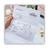 COSCO 2000PLUS® Model S 360 Two-Color Message Dater, 1.75 x 1, "Paid," Self-Inking, Blue/Red (COS011033) Each