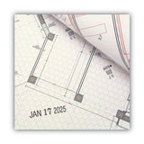 COSCO 2000PLUS® Self-Inking Heavy-Duty Line Dater with Microban, 1.25 x 0.63, Black (COS011200) Each