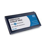 COSCO Microgel Stamp Pad for 2000 PLUS, 6.17" x 3.13", Blue (COS030258)