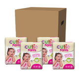 Cutie Pants® Female Toddler Training Pants Size 3T to 4T Disposable Heavy Absorbency (831580_CS) 92/CS