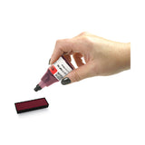 COSCO 2000PLUS® Pre-Ink High Definition Refill Ink, Red, 0.9 oz Bottle, Red (COS033958) Each