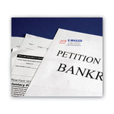 ACCUSTAMP2® Pre-Inked Shutter Stamp, Red/Blue, EMAILED, 1.63 x 0.5 (COS035541) Each