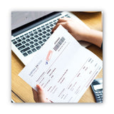 ACCUSTAMP2® Pre-Inked Shutter Stamp, Red/Blue, ENTERED, 1.63 x 0.5 (COS035544) Each