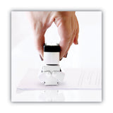 ACCUSTAMP2® Pre-Inked Shutter Stamp, Blue, ORIGINAL, 1.63 x 0.5 (COS035572) Each