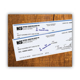 ACCUSTAMP2® Pre-Inked Shutter Stamp, Blue, FOR DEPOSIT ONLY, 1.63 x 0.5 (COS035601) Each