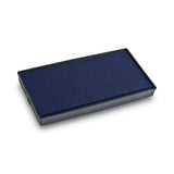 COSCO 2000PLUS® Replacement Ink Pad for 2000PLUS 1SI40PGL and 1SI40P, 2.38" x 0.25", Blue (COS065472) Each