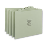 Smead™ 100% Recycled Daily Top Tab File Guide Set, 1/5-Cut Top Tab, 1 to 31, 8.5 x 11, Green, 31/Set (SMD50369) Pack of 31
