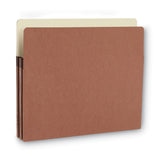 Smead™ Redrope Drop Front File Pockets, 1.75" Expansion, Letter Size, Redrope, 25/Box (SMD73214) Pack of 25