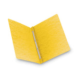 Smead™ Prong Fastener Premium Pressboard Report Cover, Two-Piece Prong Fastener, 3" Capacity, 8.5 x 11, Yellow/Yellow (SMD81852) 1 Pack of 1