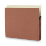 Smead™ Redrope Drop Front File Pockets, 1.75" Expansion, Letter Size, Redrope, 50/Box (SMD73800) Pack of 50
