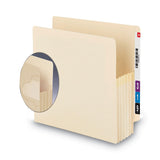 Smead™ Manila End Tab TUFF Pockets, 5.25" Expansion, Letter Size, Manila, 10/Box (SMD75160) Box of 10