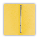 Smead™ Prong Fastener Premium Pressboard Report Cover, Two-Piece Prong Fastener, 3" Capacity, 8.5 x 11, Yellow/Yellow (SMD81852) 1 Pack of 1