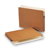 Smead™ Redrope Drop Front File Pockets, 1.75" Expansion, Letter Size, Redrope, 50/Box (SMD73800) Pack of 50