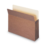 Smead™ Redrope Drop Front File Pockets, 3.5" Expansion, Letter Size, Redrope, 50/Box (SMD73805) Pack of 50