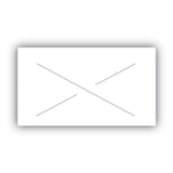 Garvey® One-Line Pricemarker Labels, 0.44 x 0.81, White, 1,200/Roll, 3 Rolls/Box (COS090944) Box of 3 Rolls