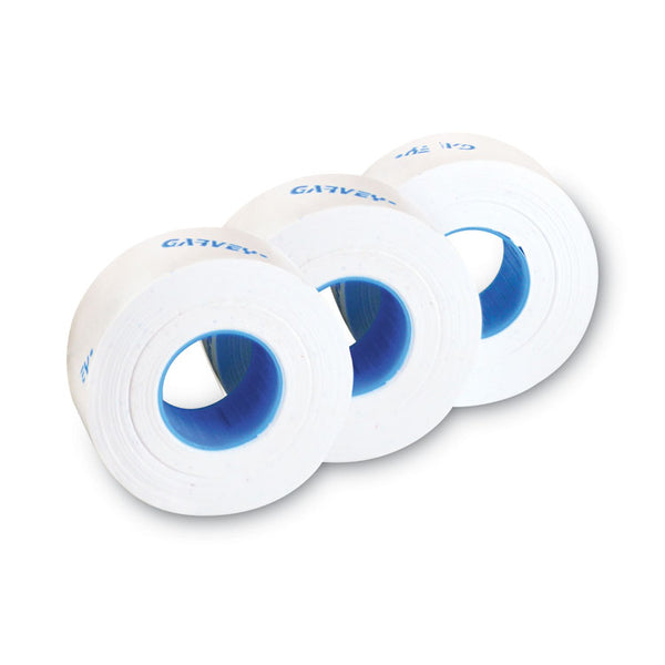 Garvey® One-Line Pricemarker Labels, 0.44 x 0.81, White, 1,200/Roll, 3 Rolls/Box (COS090944)